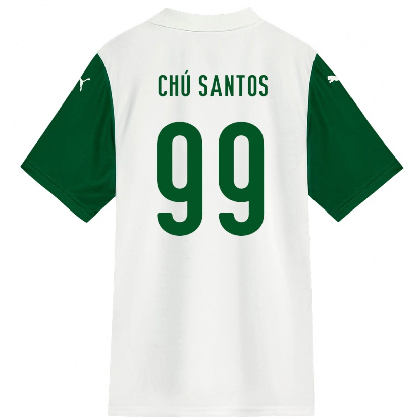 Danxen Herren Chú Santos #99 Grün Weiß Auswärtstrikot Trikot 2025/26 T-Shirt Schweiz