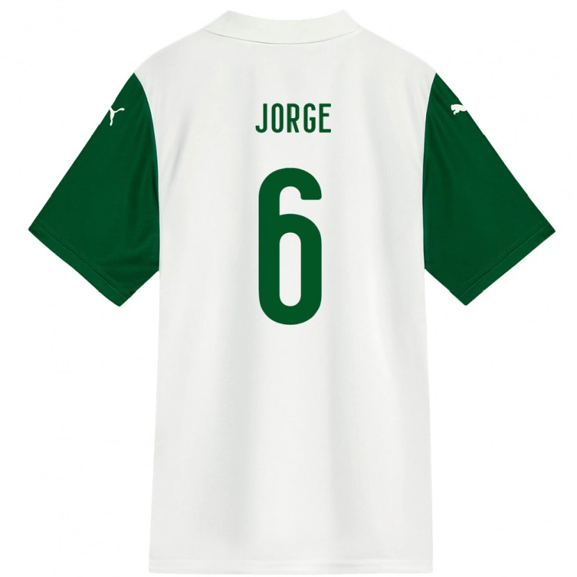 Danxen Herren Jorge #6 Grün Weiß Auswärtstrikot Trikot 2025/26 T-Shirt Schweiz