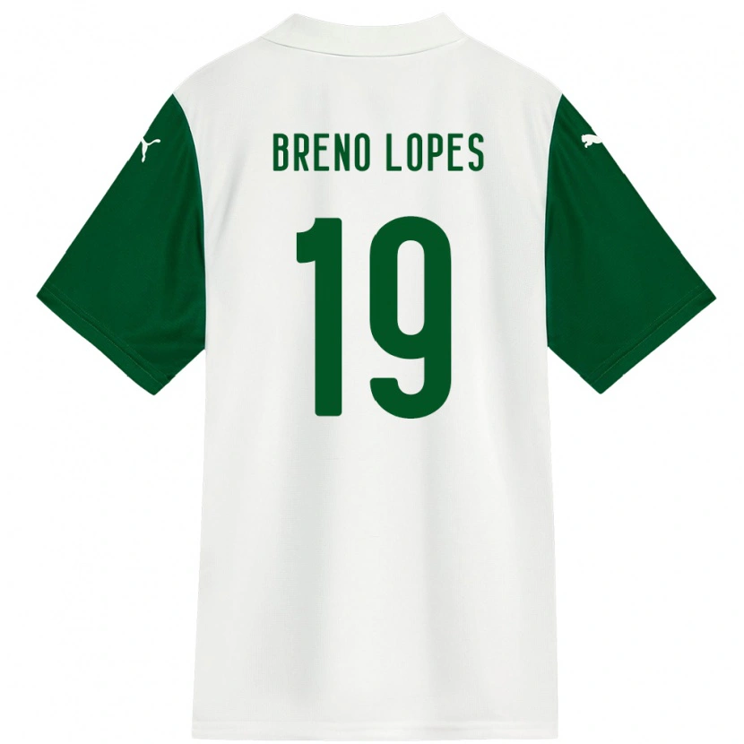 Danxen Herren Breno Lopes #19 Grün Weiß Auswärtstrikot Trikot 2025/26 T-Shirt Schweiz