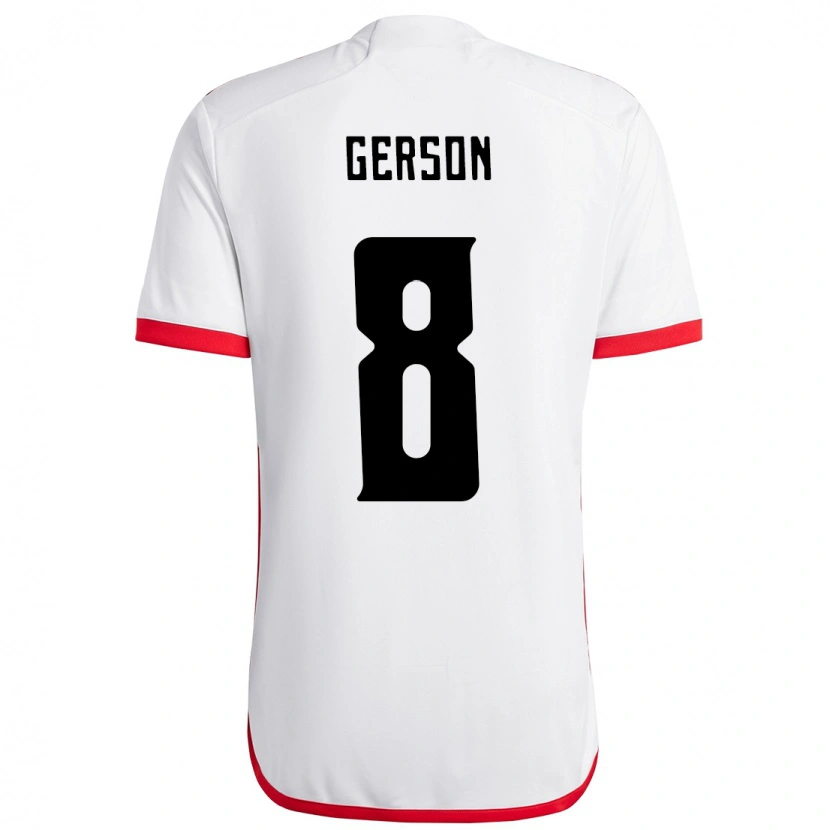 Danxen Herren Gerson #8 Rot Schwarz Auswärtstrikot Trikot 2025/26 T-Shirt Schweiz