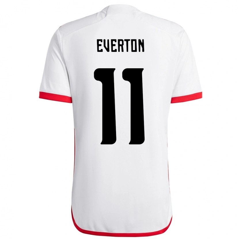 Danxen Herren Everton #11 Rot Schwarz Auswärtstrikot Trikot 2025/26 T-Shirt Schweiz