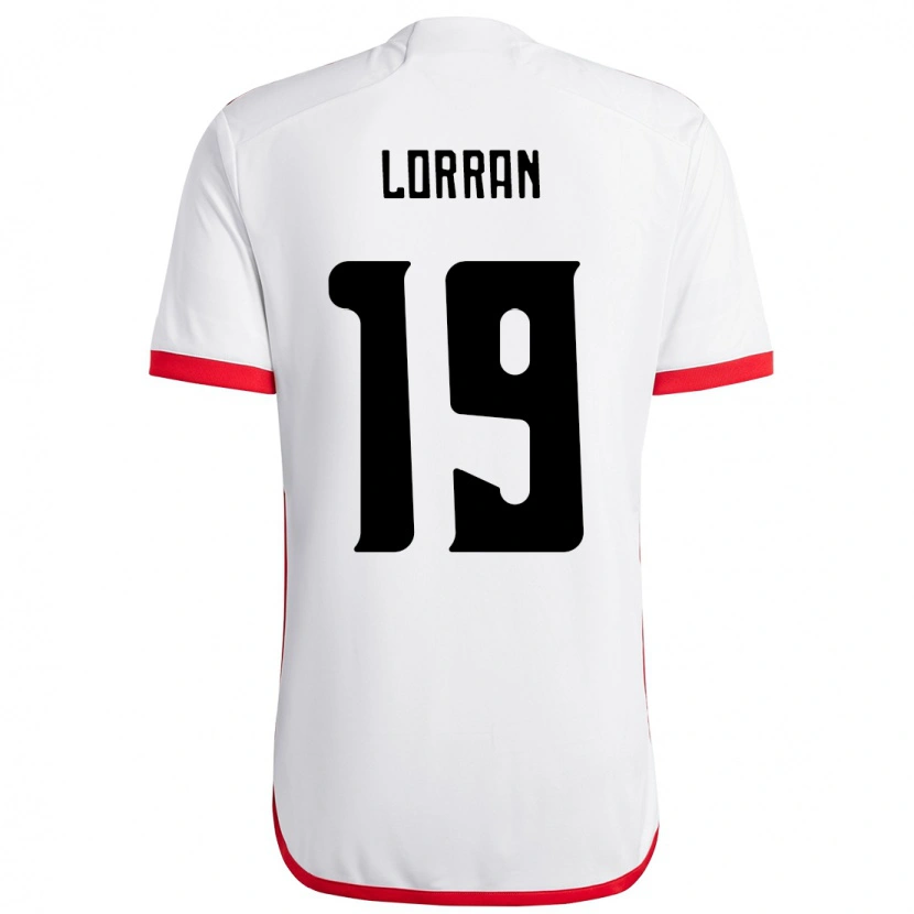 Danxen Herren Lorran #19 Rot Schwarz Auswärtstrikot Trikot 2025/26 T-Shirt Schweiz