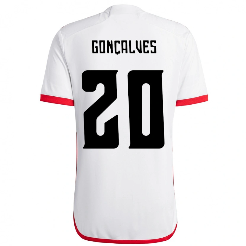 Danxen Herren Matheus Gonçalves #20 Rot Schwarz Auswärtstrikot Trikot 2025/26 T-Shirt Schweiz