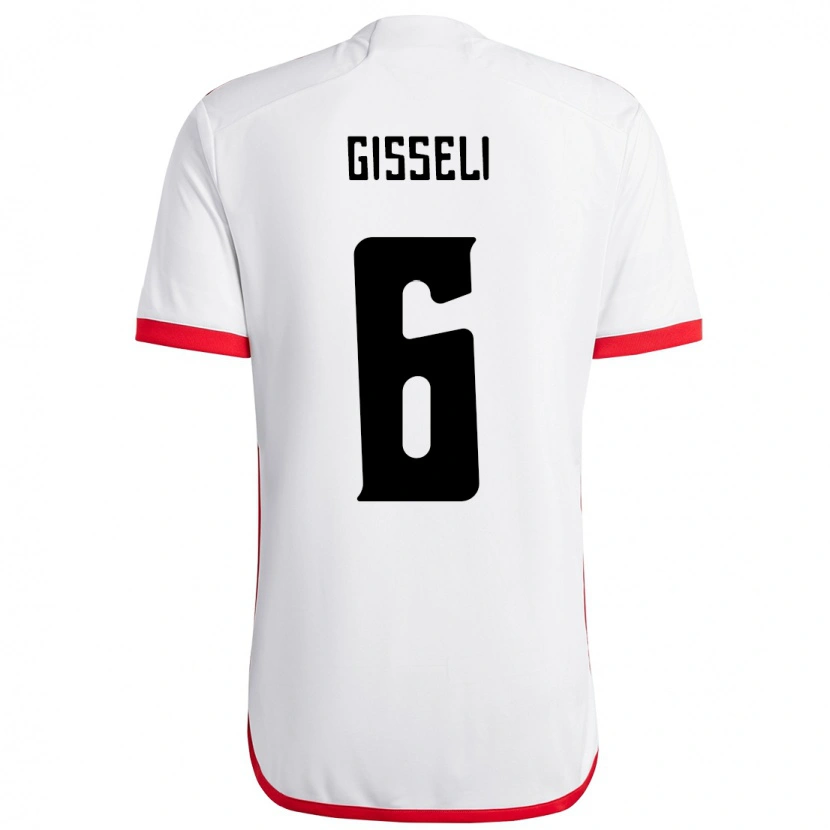 Danxen Herren Gisseli #6 Rot Schwarz Auswärtstrikot Trikot 2025/26 T-Shirt Schweiz