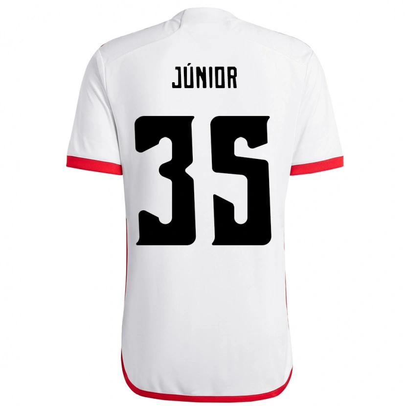 Danxen Herren Kaylaine Júnior #35 Rot Schwarz Auswärtstrikot Trikot 2025/26 T-Shirt Schweiz