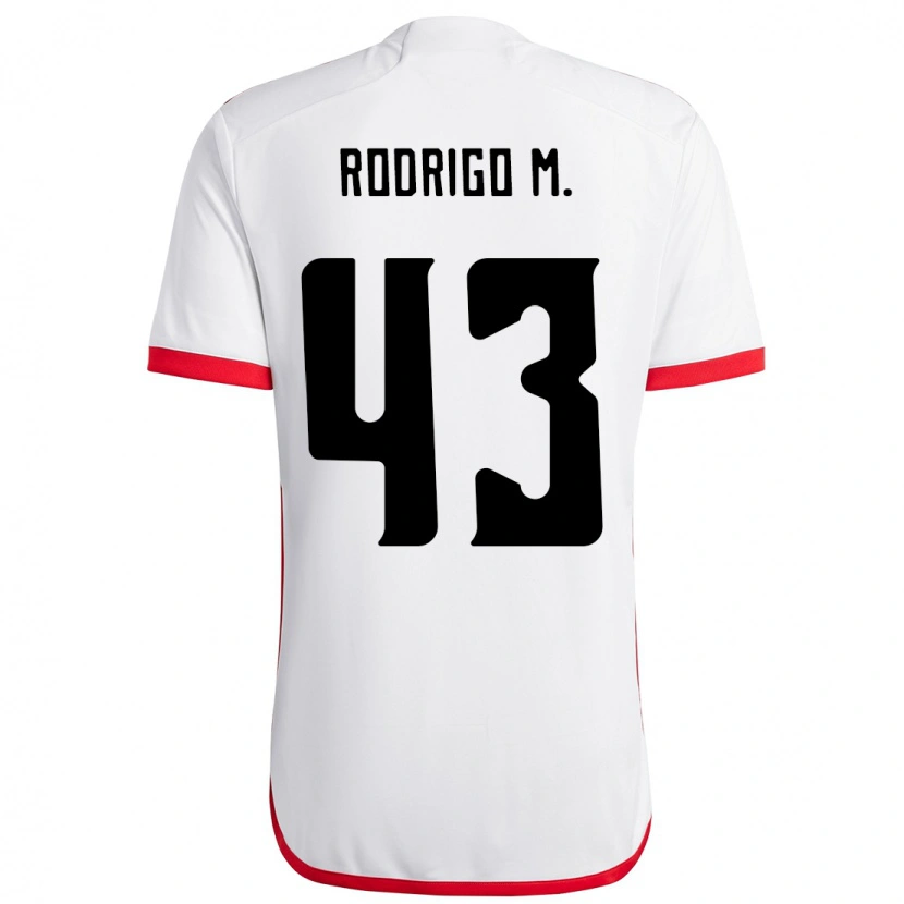 Danxen Herren Rodrigo Muniz #43 Rot Schwarz Auswärtstrikot Trikot 2025/26 T-Shirt Schweiz