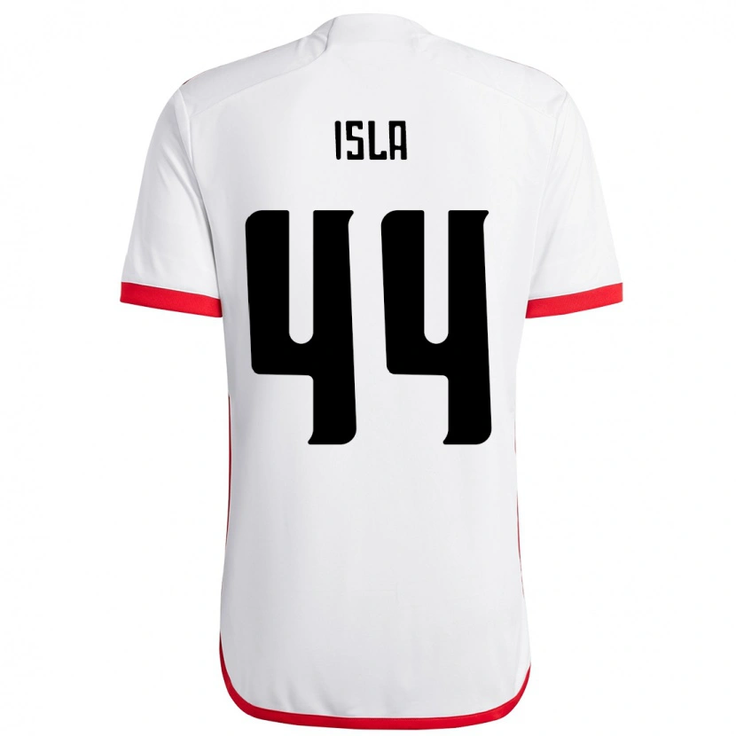 Danxen Herren Mauricio Isla #44 Rot Schwarz Auswärtstrikot Trikot 2025/26 T-Shirt Schweiz