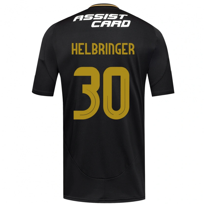 Danxen Herren Aixa Helbringer #30 Schwarz Weiß Gelb Auswärtstrikot Trikot 2025/26 T-Shirt Schweiz