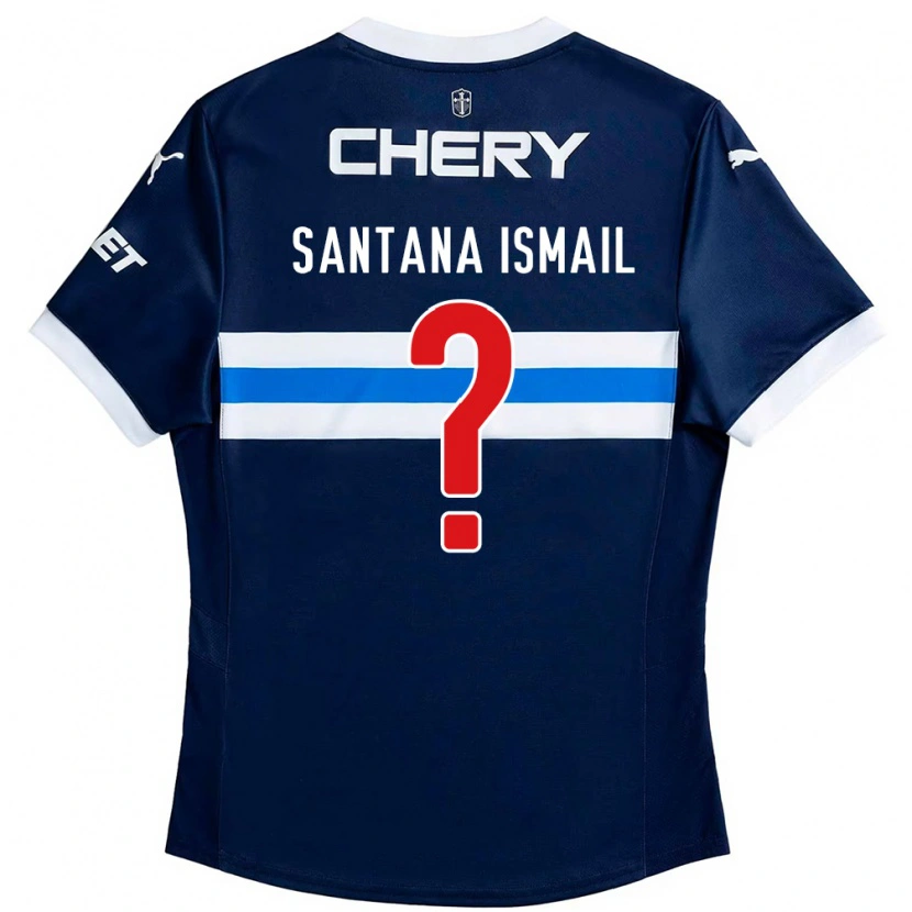 Danxen Herren Benjamin Santana Ismail #0 Schwarz Blau Auswärtstrikot Trikot 2025/26 T-Shirt Schweiz