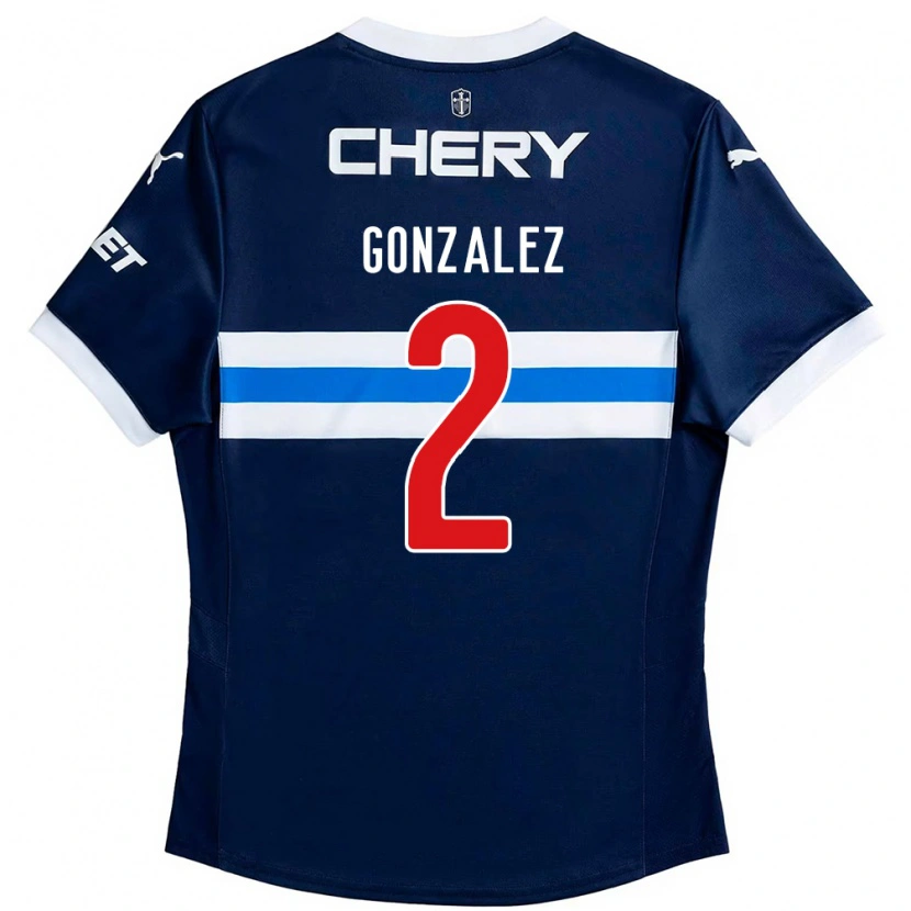 Danxen Herren Daniel González #2 Schwarz Blau Auswärtstrikot Trikot 2025/26 T-Shirt Schweiz