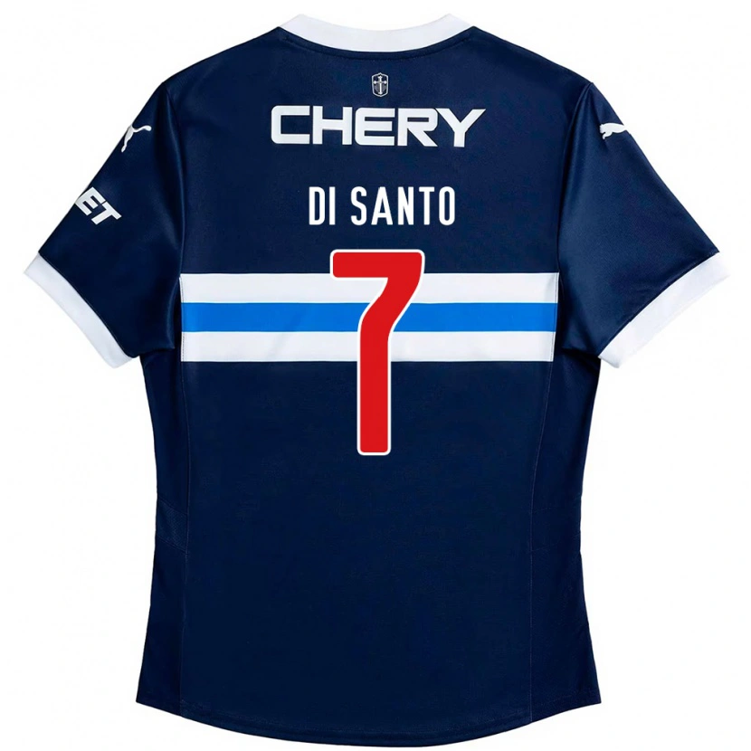 Danxen Herren Franco Di Santo #7 Schwarz Blau Auswärtstrikot Trikot 2025/26 T-Shirt Schweiz