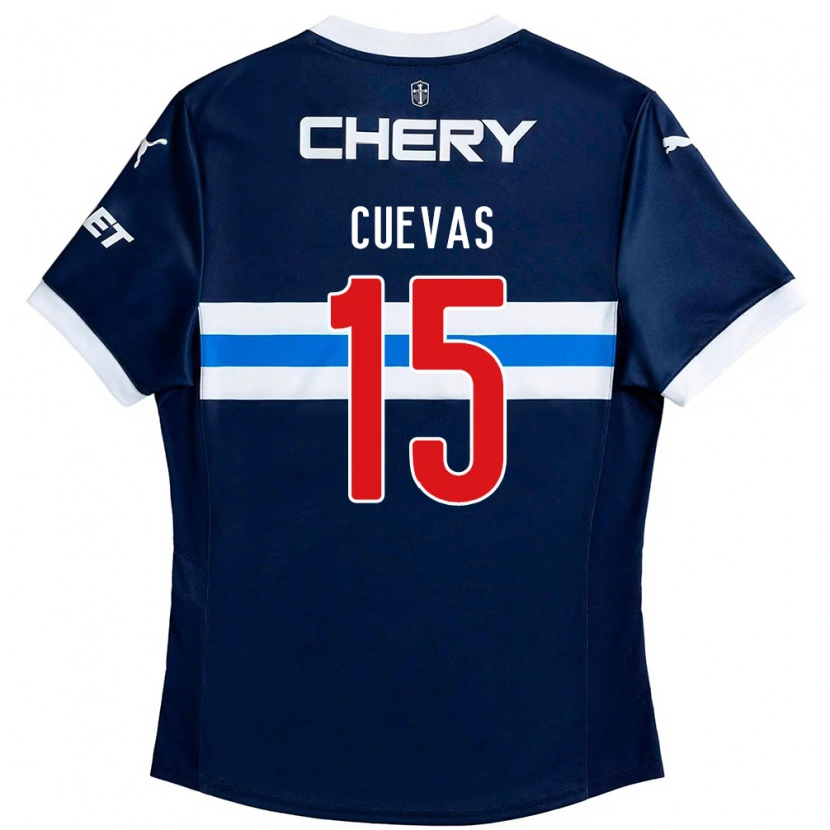 Danxen Herren Cristian Cuevas #15 Schwarz Blau Auswärtstrikot Trikot 2025/26 T-Shirt Schweiz