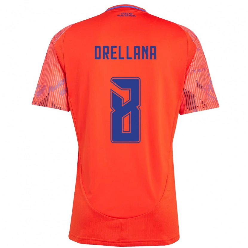 Danxen Herren Denisse Orellana #8 Himmelblau Auswärtstrikot Trikot 2025/26 T-Shirt Schweiz
