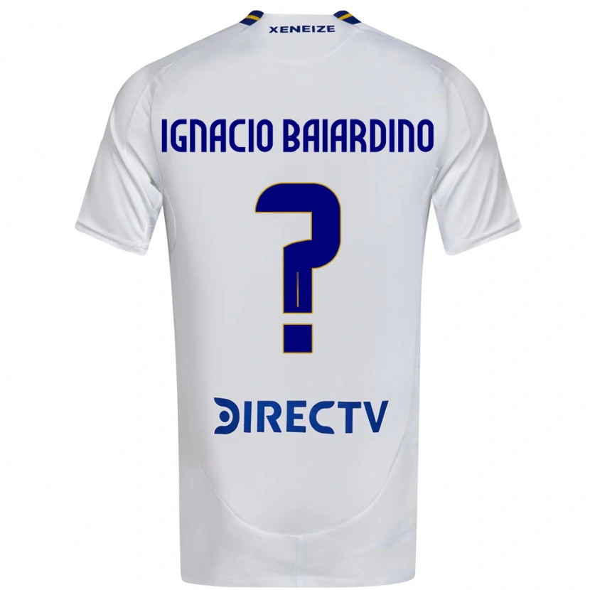Danxen Herren Juan Ignacio Baiardino #0 Königsblau Gelb Auswärtstrikot Trikot 2025/26 T-Shirt Schweiz