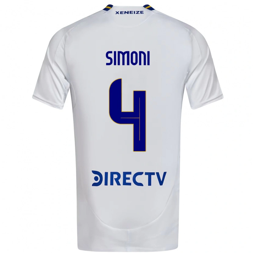 Danxen Herren Tiago Simoni #4 Königsblau Gelb Auswärtstrikot Trikot 2025/26 T-Shirt Schweiz