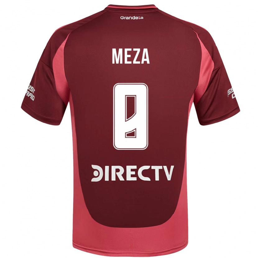 Danxen Herren Maximiliano Meza #8 Weiß Rot Auswärtstrikot Trikot 2025/26 T-Shirt Schweiz