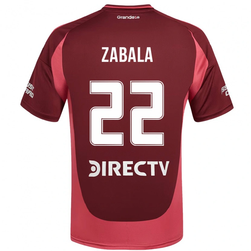 Danxen Herren Daniel Zabala #22 Weiß Rot Auswärtstrikot Trikot 2025/26 T-Shirt Schweiz