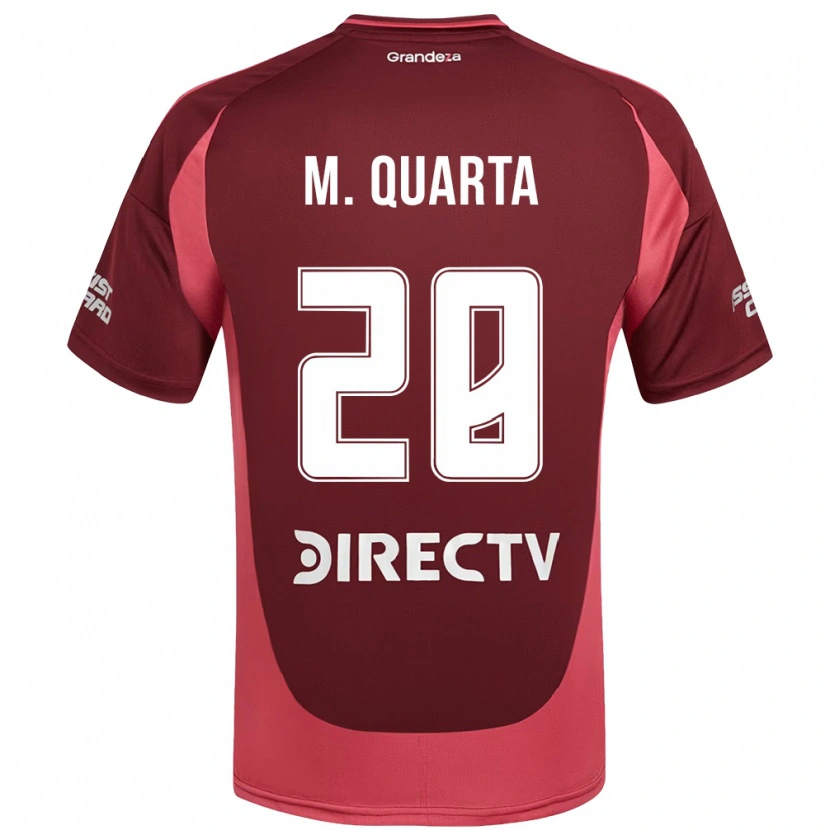 Danxen Herren Lucas Martínez Quarta #28 Weiß Rot Auswärtstrikot Trikot 2025/26 T-Shirt Schweiz