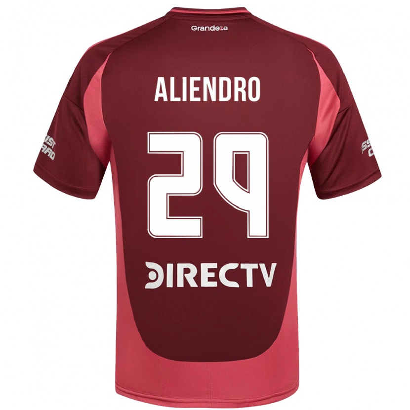 Danxen Herren Rodrigo Aliendro #29 Weiß Rot Auswärtstrikot Trikot 2025/26 T-Shirt Schweiz