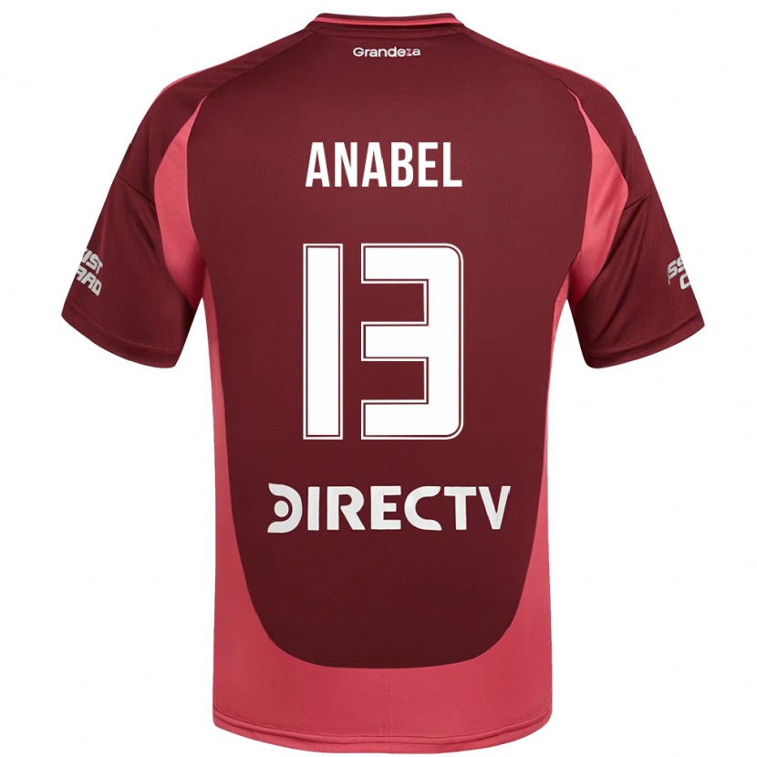 Danxen Herren Giuliana Anabel González Ranzuglia #13 Weiß Rot Auswärtstrikot Trikot 2025/26 T-Shirt Schweiz