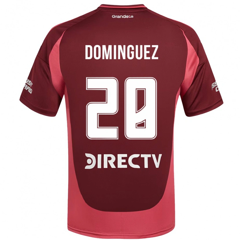 Danxen Herren Evelyn Sofía Domínguez #28 Weiß Rot Auswärtstrikot Trikot 2025/26 T-Shirt Schweiz