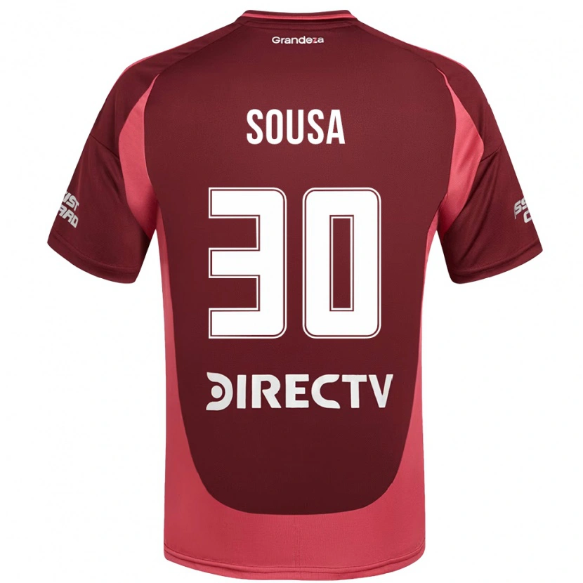 Danxen Herren Ludmila Sousa #30 Weiß Rot Auswärtstrikot Trikot 2025/26 T-Shirt Schweiz