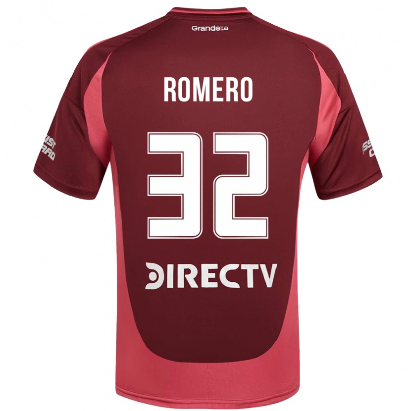 Danxen Herren Julieta Romero #32 Weiß Rot Auswärtstrikot Trikot 2025/26 T-Shirt Schweiz