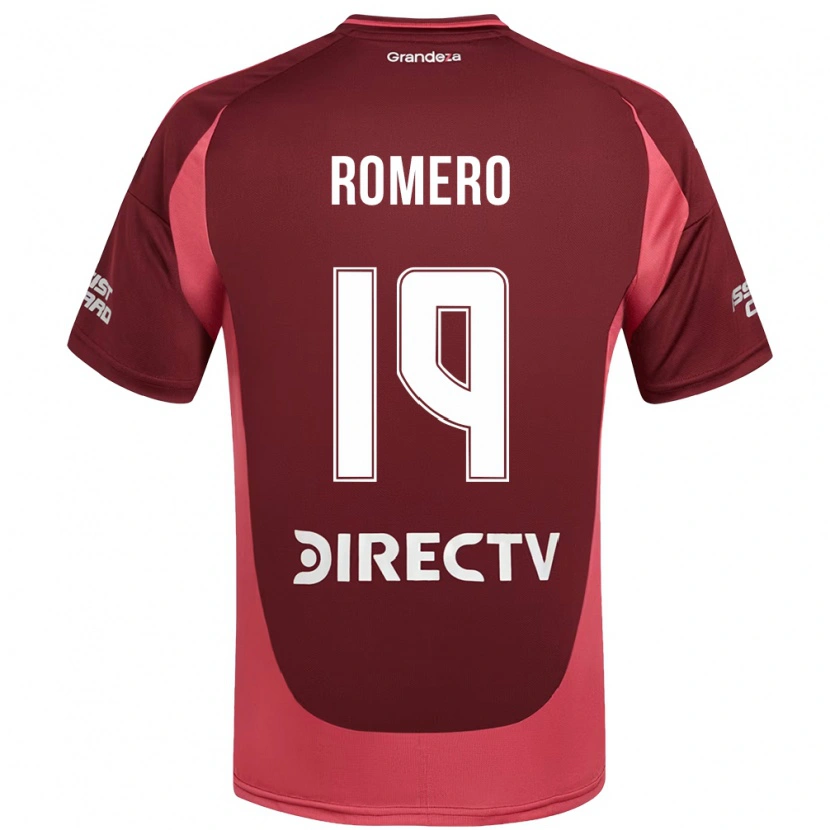 Danxen Herren Braian Romero #19 Weiß Rot Auswärtstrikot Trikot 2025/26 T-Shirt Schweiz