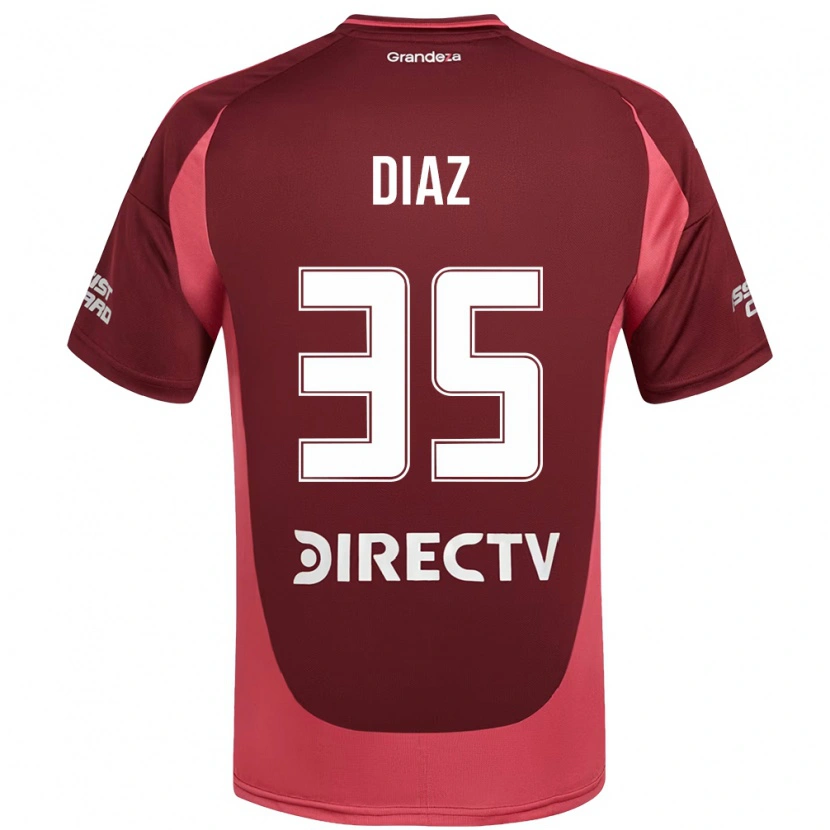 Danxen Herren Leonardo Diaz #35 Weiß Rot Auswärtstrikot Trikot 2025/26 T-Shirt Schweiz