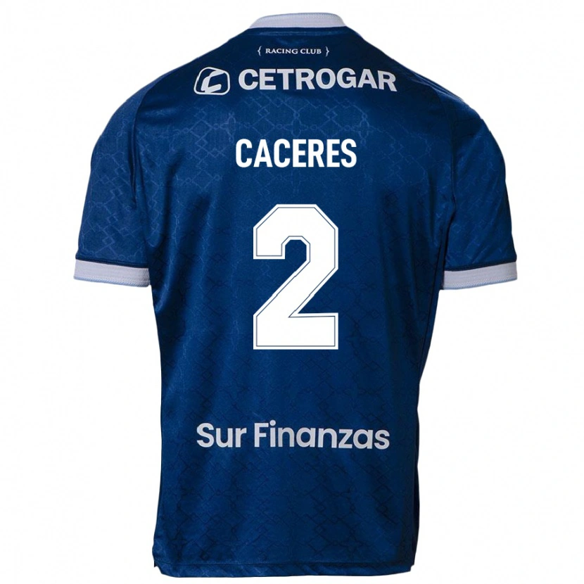 Danxen Herren Juan Jose Caceres #2 Himmelblau Auswärtstrikot Trikot 2025/26 T-Shirt Schweiz