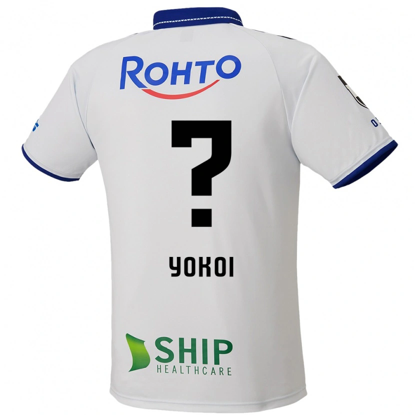 Danxen Herren Yuya Yokoi #0 Blau Weiß Schwarz Auswärtstrikot Trikot 2025/26 T-Shirt Schweiz
