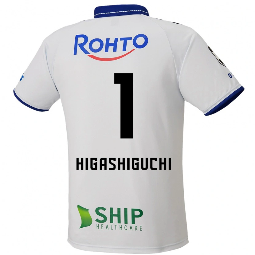 Danxen Herren Masaaki Higashiguchi #1 Blau Weiß Schwarz Auswärtstrikot Trikot 2025/26 T-Shirt Schweiz