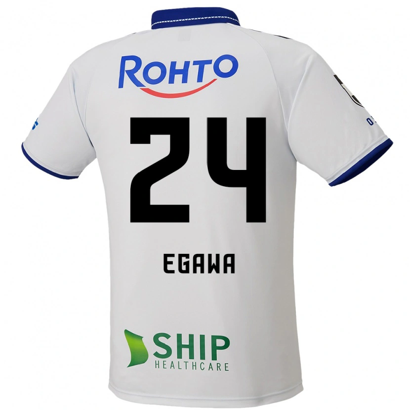 Danxen Herren Yusei Egawa #24 Blau Weiß Schwarz Auswärtstrikot Trikot 2025/26 T-Shirt Schweiz