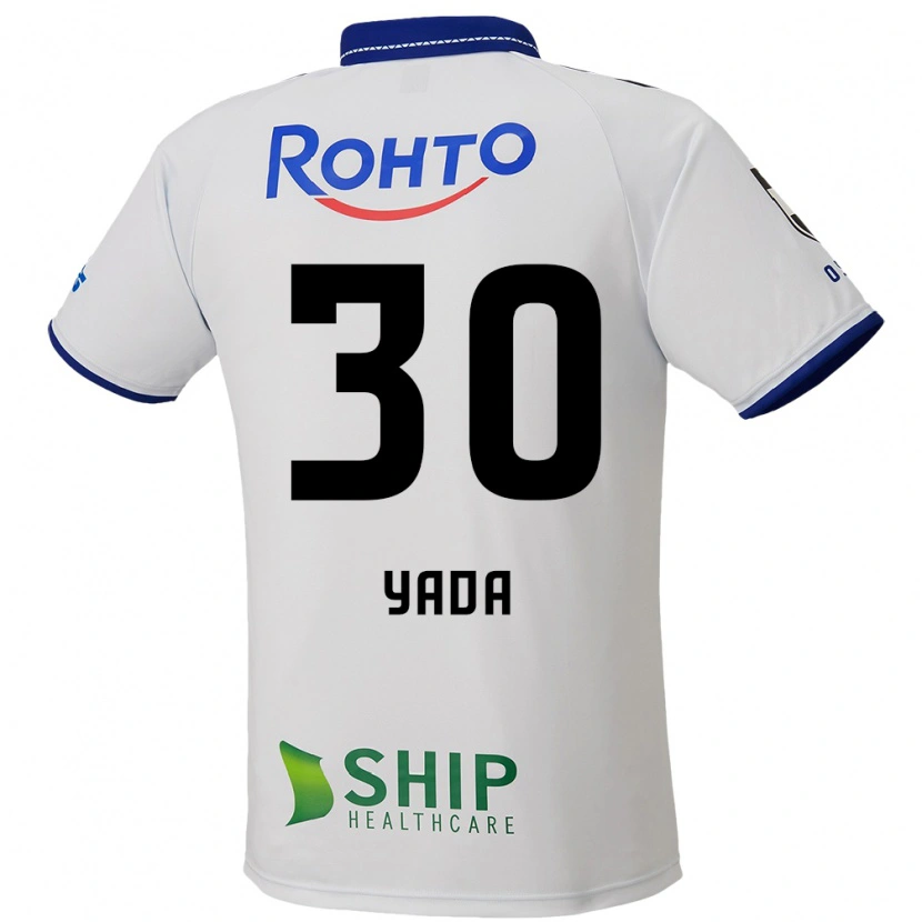 Danxen Herren Yukito Yada #30 Blau Weiß Schwarz Auswärtstrikot Trikot 2025/26 T-Shirt Schweiz
