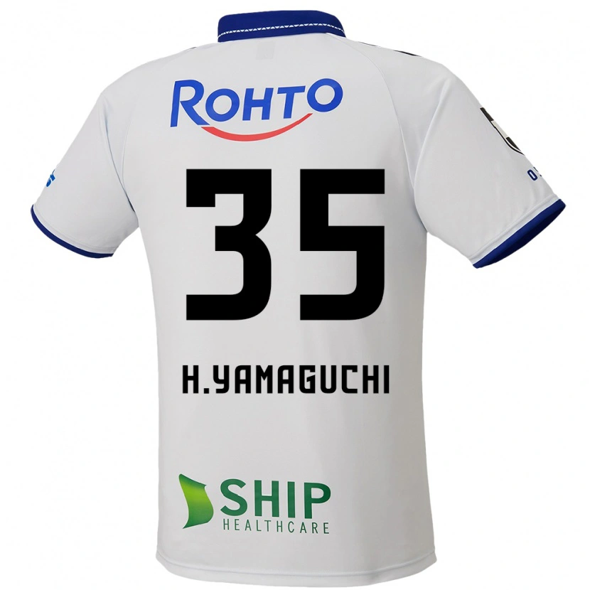Danxen Herren Haruta Yamaguchi #35 Blau Weiß Schwarz Auswärtstrikot Trikot 2025/26 T-Shirt Schweiz