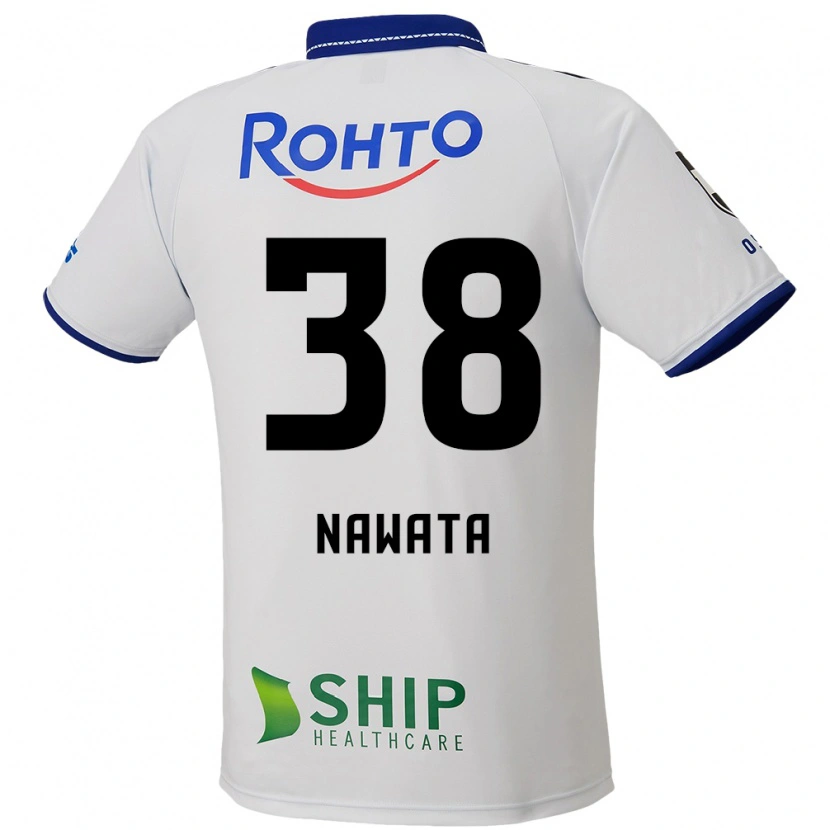 Danxen Herren Gaku Nawata #38 Blau Weiß Schwarz Auswärtstrikot Trikot 2025/26 T-Shirt Schweiz