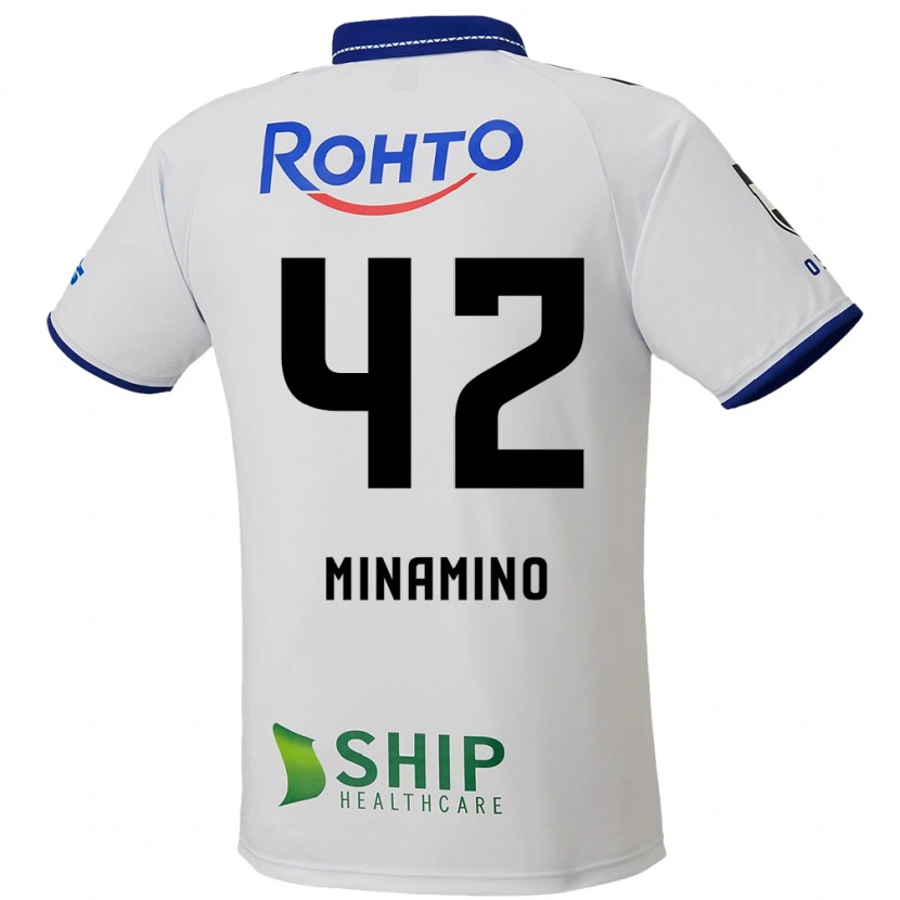 Danxen Herren Harumi Minamino #42 Blau Weiß Schwarz Auswärtstrikot Trikot 2025/26 T-Shirt Schweiz