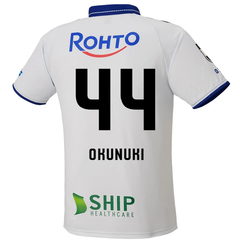 Danxen Herren Kanji Okunuki #44 Blau Weiß Schwarz Auswärtstrikot Trikot 2025/26 T-Shirt Schweiz