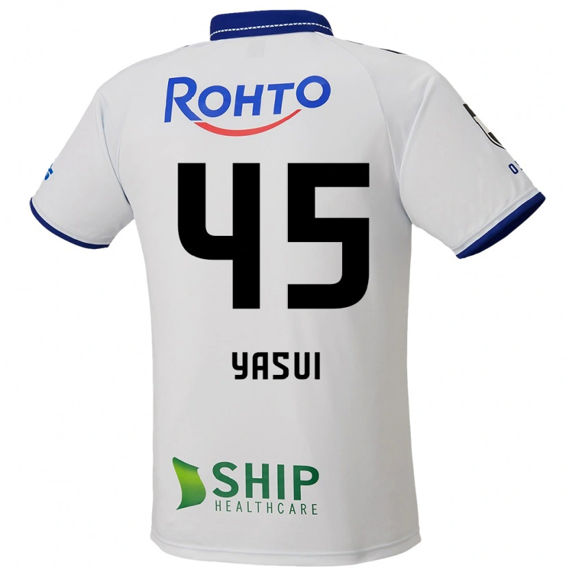 Danxen Herren Tsukasa Yasui #45 Blau Weiß Schwarz Auswärtstrikot Trikot 2025/26 T-Shirt Schweiz