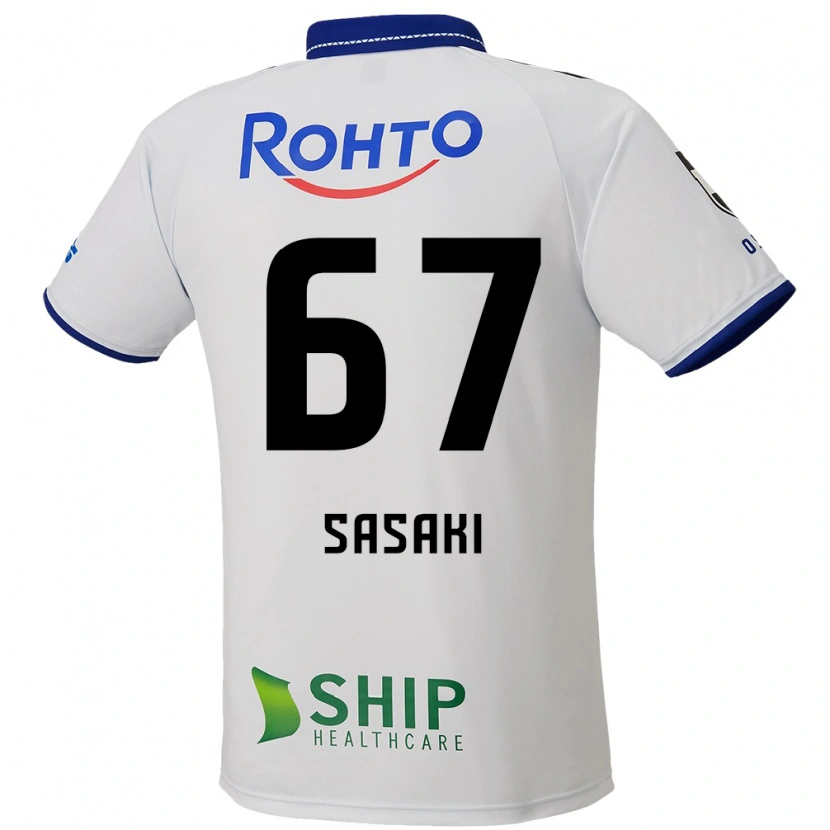 Danxen Herren Shogo Sasaki #67 Blau Weiß Schwarz Auswärtstrikot Trikot 2025/26 T-Shirt Schweiz