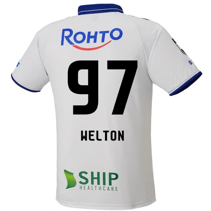 Danxen Herren Welton #97 Weiß Blau Schwarz Auswärtstrikot Trikot 2025/26 T-Shirt Schweiz