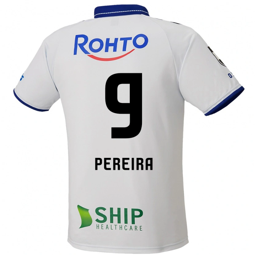 Danxen Herren Leandro Pereira #9 Blau Weiß Schwarz Auswärtstrikot Trikot 2025/26 T-Shirt Schweiz