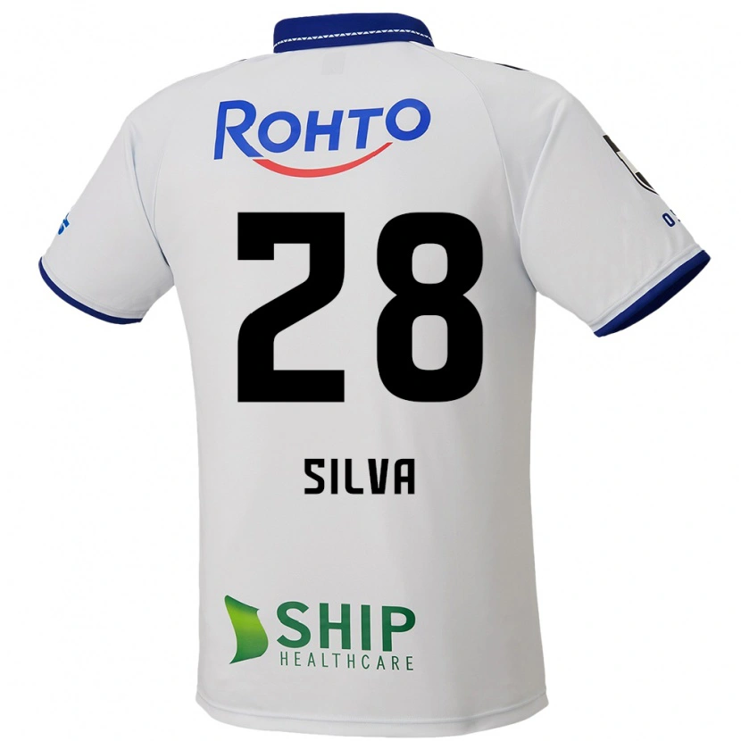Danxen Herren Wellington Silva #28 Blau Weiß Schwarz Auswärtstrikot Trikot 2025/26 T-Shirt Schweiz