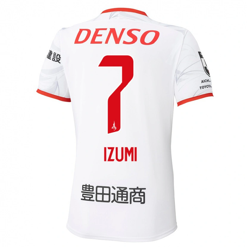 Danxen Herren Ryuji Izumi #7 Rot Gelb Auswärtstrikot Trikot 2025/26 T-Shirt Schweiz