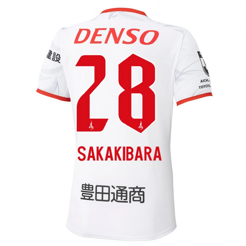 Danxen Herren Kyota Sakakibara #28 Rot Gelb Auswärtstrikot Trikot 2025/26 T-Shirt Schweiz