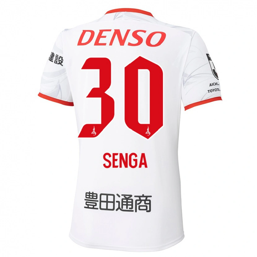 Danxen Herren Shotaro Senga #30 Rot Gelb Auswärtstrikot Trikot 2025/26 T-Shirt Schweiz