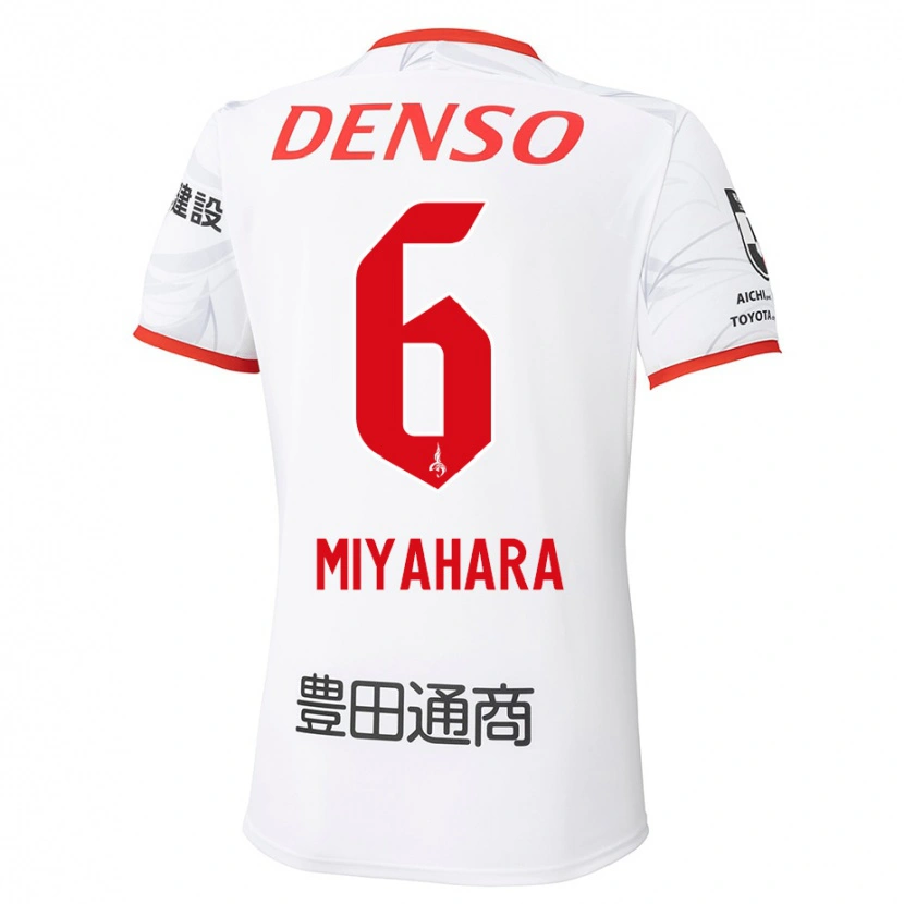Danxen Herren Kazuya Miyahara #6 Rot Gelb Auswärtstrikot Trikot 2025/26 T-Shirt Schweiz