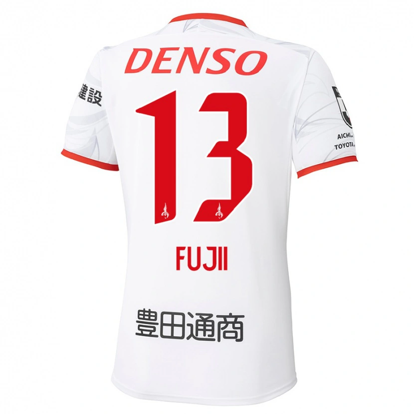 Danxen Herren Haruya Fujii #13 Rot Gelb Auswärtstrikot Trikot 2025/26 T-Shirt Schweiz