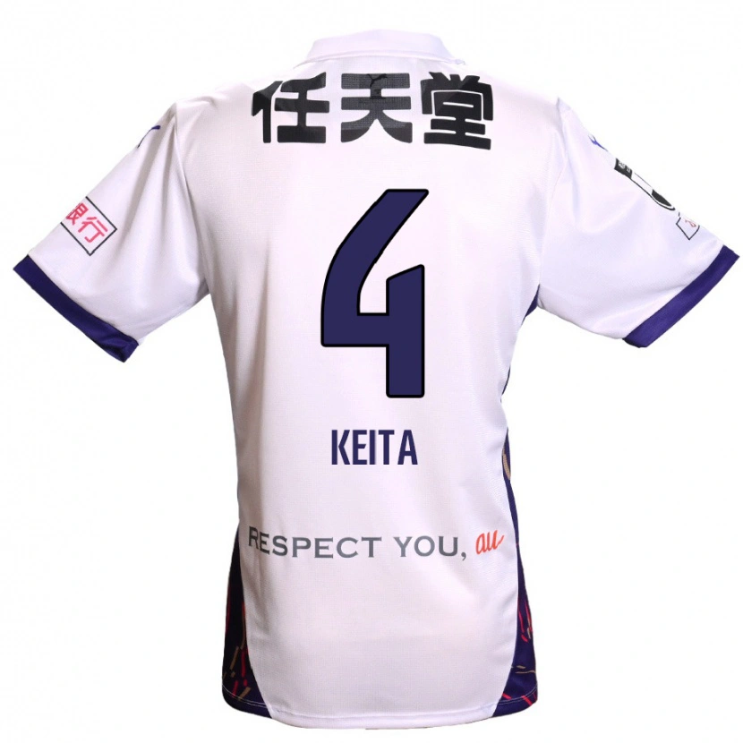 Danxen Herren Keita Matsuda #4 Lila Weiß Schwarz Auswärtstrikot Trikot 2025/26 T-Shirt Schweiz