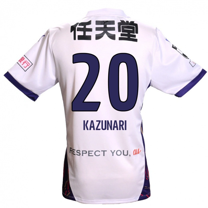 Danxen Herren Kazunari Kita #20 Lila Weiß Schwarz Auswärtstrikot Trikot 2025/26 T-Shirt Schweiz